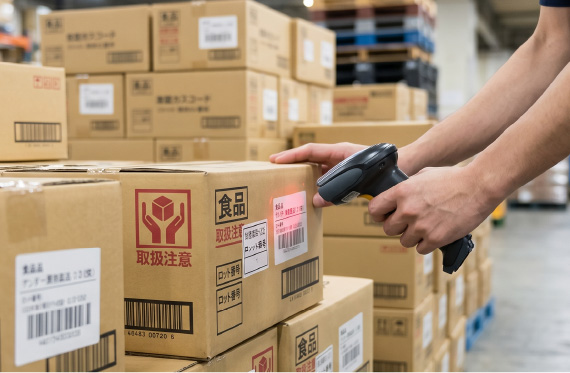 検品・出荷イメージ